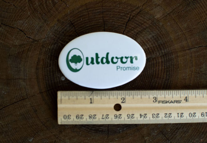 Oval Outdoor Promise Buttons - Image 2