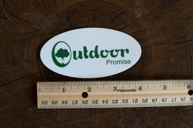 Outdoor Promise Sticker - Image 2