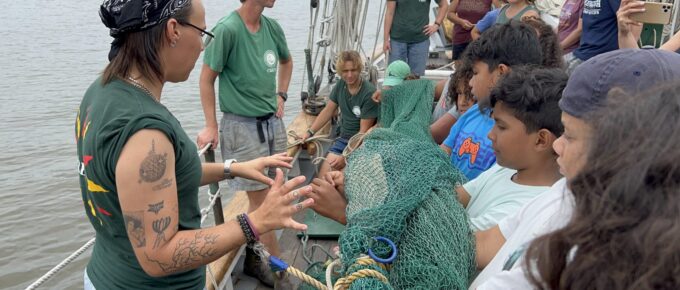 Outdoor Promise and Newburgh Community join a Clearwater Sail