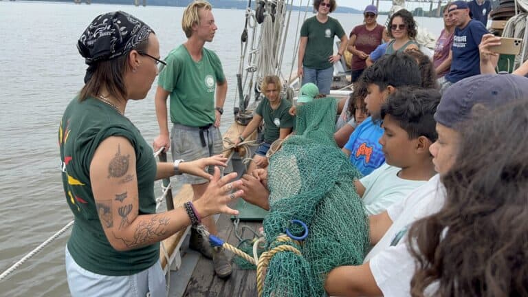 Outdoor Promise and Newburgh Community join a Clearwater Sail